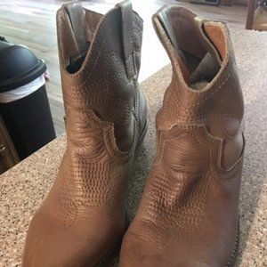Western Style Ankle Boots